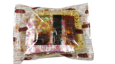 インスタントラーメン/バッグヌードル包装機 - 調味料小袋入りヌードルケーキ